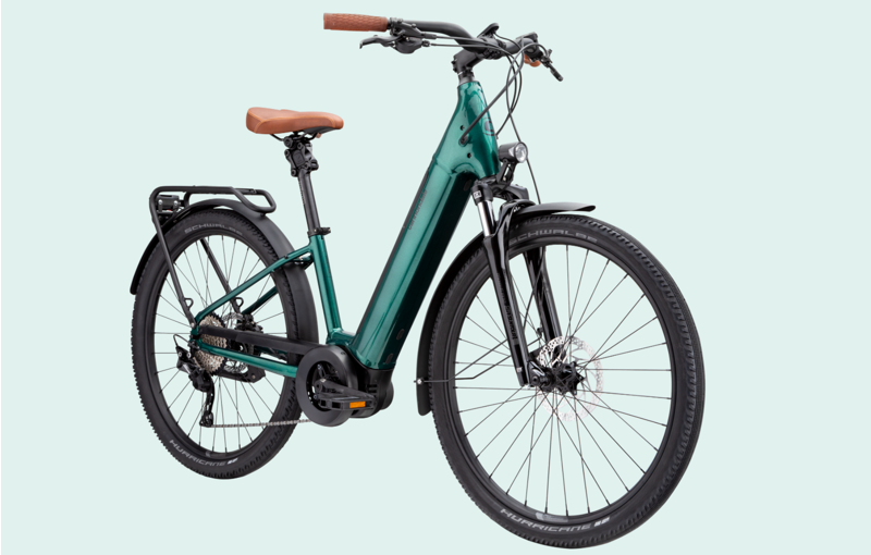  Cannondale Adventure Neo 1 EQ eBike in Green-6